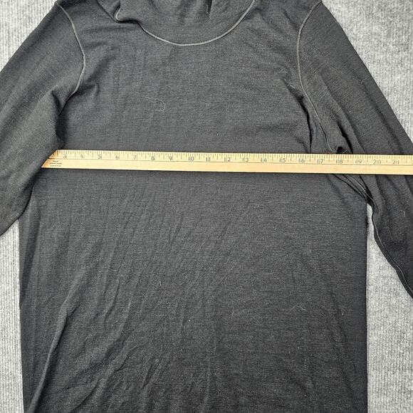 Athleta Top Womens 1X Foresthill Ascent Turtleneck Wool Blend Base Layer Warm - Picture 2 of 6